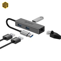 웨이코스 씽크웨이 CORE D301A USB허브/4포트/멀티포트 무전원/USB3.0