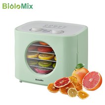 식품건조기 BioloMix BPA Free 5 Metal Trays Food Dehydrator Fruits Dryer with Digital LED Display for Dryi, 러시아, 유럽 ​​연합, 220-240V 50-60Hz