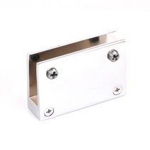 유리브라켓 ㄷ자 70x45mm 황동신주 유리10-12T 분리형
