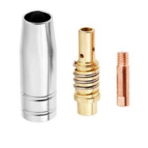 Mig 용접기 빈젤 15AK 토치 액세서리 노즐 MIG 접촉 팁 3 개, 05 1.2MM