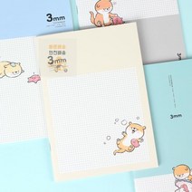 우당탕달수_3mm_그리드중철노트 28B7, 상세페이지 참조