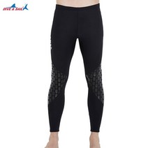 스쿠버다이빙 슈트 다이빙 슈트 서핑복 잠수복 전신 슈트 DiveSail 남성용 3mm 다이빙 잠수복 재킷 바지 긴 소매 잠수복 스쿠버 점프 서핑 스노클링 잠수복 요트복, 그냥 바지 1.5mm, L