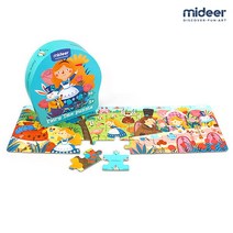미디어 [MIDEER] 명작 동화 퍼즐 이상한나라 엘리스, 단품없음, 단일 퍼즐/블럭 조각 수