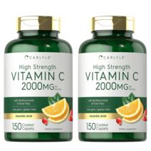 Carlyle 비타민C 2000mg 로즈힙 150정 2통, 상품선택