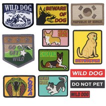 와일드독 커스텀 패치 밀리터리 와펜, L. 와일드독2