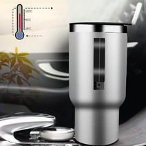 차량용 커피 포트 12볼트 화물차용 강철 차량 가열 컵 12v 450ml 보온 주전자, a