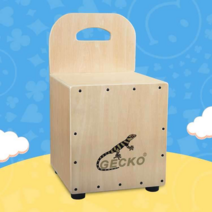 게코 Cajon 드럼의자 카혼 드럼박스 까혼 취미 타악기, CM66 기타 스틸현 로그 칼라