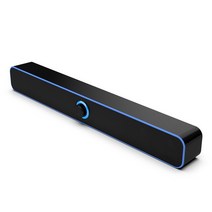 컴퓨터스피커추천 스피커직구 게이밍스피커 컴퓨터 사운드 바 범용 클리어 데스크탑 USB PC 스피커 출력, 02  Wired 8W
