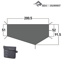 [씨투써밋] 알토 TR1 라이트 풋프린트 (케이스 포함), 단품