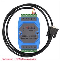 고속도로 통행세 시스템 ADM-2721 24V DIN 레일 광전 절연 RS232-RS422 RS485 변환기, [01] kit1, 01 kit1