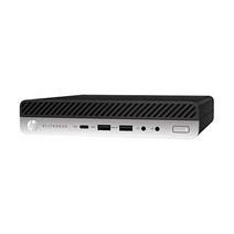 HP EliteDesk 705 G4 미니 데스크탑 컴퓨터 AMD 쿼드 코어 라이젠 5 프로 2400GE 3.8GHz 8GB DDR4 램 256GB SSD HDMI 10기가바이트기가