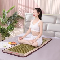 가정용 마사지 매트 온열 건강매트 찜질기 천연 보석 원적외선 음이온 리스 패드, 220v, 나는 플러그