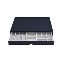 스태커스 주얼리 보관함 슈퍼 사이즈 올인원 액세서리 서랍 레이어 6컬러 Stackers, Navy