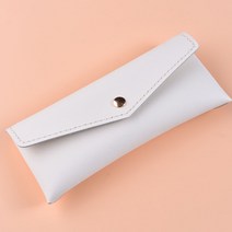 [레더키트]가죽공예DIY키트 자석버튼 필통만들기 1세트 천연사피아노 7색-학교 방과후 문화센터 수업재료, 아이보리