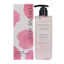 더페이스샵 퍼퓸씨드 벨벳 바디 밀크 300ml 신상품 최신제조