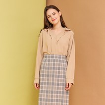 비지트인뉴욕 러플카라 블라우스(VX8LSF1)