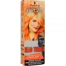Got2b Color Headturner 임시 컬러 스프레이 피치 베이브 128 3ml 4 2액량 온스