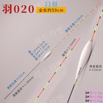 껍질을 벗긴 공작 깃털 깊은 물 던지기 수직 낚시 찌, 1 1개(가는 꼬리), 깃털 020