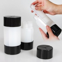 오늘의 쉼표 휴대용 올인원 디스펜서 화장품 용기 샴푸 세제 빈병 공병 여행용 케이스 플라스틱, 45ml X 3P, 3개