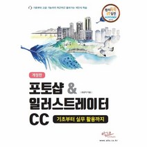 이노플리아 포토샵 일러스트레이터CC 기초부터 실무활용까지 개정판, One color | One Size, 9791190732345