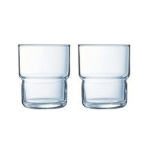 루미낙 퓨넘블 스텍 유리컵 270ml, 투명, 20개