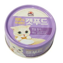 사조 캣푸드 로하이 맛살 90g ×24개 고양이캔, 단품