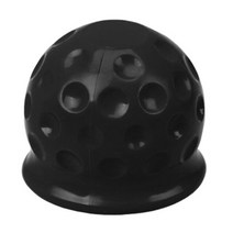 Car Tow Bar Ball Cover Prevent Grease and Dirt Hitch Trailer Towball Protect 40GF, [03] Black