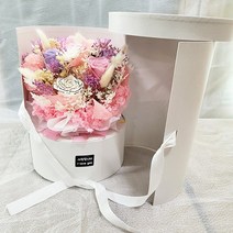 선물 용돈박스 원형 오픈 박스 (22x28cm)