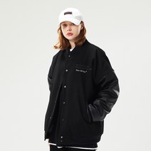 NOVEMBER WHITE 야구점퍼