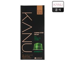 카누 바리스타 전용캡슐 케어링 스타 디카페인 10개입 4팩 (모나미 콜라보 한정판 DIY 펜슬키트 1개 증정)