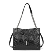 Tiffany Fred Paris 티파니프레드 오일 왁스 가죽 토트백