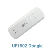 데이터쉐어링 LTE 라우터 차량용 휴대용 유심 4G 와이파이 USB 동글, UF1602 동글