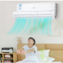 에어컨 간접 바람막이 가리개 무풍 가림막, 화이트