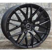 19인치 휠 Nice All Black 19 인치 19X8.5 19x9.5 5x114.3 5x120 자동차 합금 휠 림 BMW 1 3 5 7 시리즈에, 한개옵션0