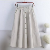허리밴딩 플레어스커트