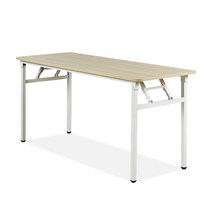 오드 접이식 테이블 사무용 연수용 컴퓨터 책상 Rit:/01464 Sc+, 신형접이식테이블_1200x450 (YWD6024-WH)