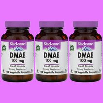 블루보넷 DMAE 100mg 100베지캡슐 3개 디엠에이이 2- 디메틸 다이메틸 아미노에탄올 바이타르트레이트 2-dimethylaminoethanol bitartrate