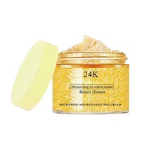 Bestevery 50g 24K 골드 페이셜 세럼 퍼밍 화이트닝 스킨 케어 페이스 모이스춰라이징 크림, 1개