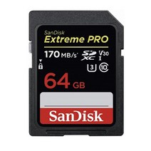 [sdxc64g] 샌디스크 EXTREME PRO SDXC 64GB 170MB