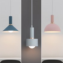 샛별하우스 주방식탁조명 천장조명 인테리어등 마카롱B, [B형]펜던트형 블루