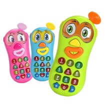 3살 아이 선물용 소근육발달 장난감 스마일 핸드폰 신나는 조카선물, 그린