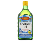 칼슨랩 노르웨이산 대구간유 1000mg 250ml 대구간기름