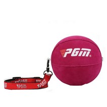 스타무역 스마트 임팩트볼 골프스윙연습기 자세교정 연습용품, 핑크