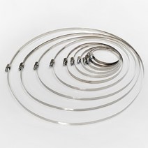 원형 써스밴드 250파이 300개 스테인레스 덕트 서스밴드 SUS