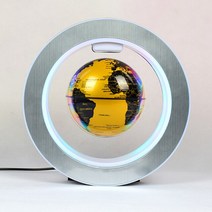 과학교구 과학실험 키트 당신의 방 홈 오피스 책상 장식을 위한 세계의 LED 조명 맵 4 인치 자기 공중 부양, 03 금_01 110V_01 우리에게, 03 금_01 110V_01 우리에게