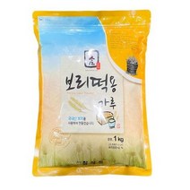 넛츠베리 참식품 보리떡용가루, 1kg, 5개