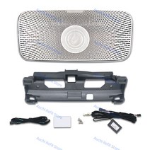 64 색 LED 자동차 지붕 조명 스피커 메르세데스 벤츠 S 클래스 W223 S450L HiFi 음악 스테레오 경적 주변 R, 01 W223 Roof Speaker_01 12V