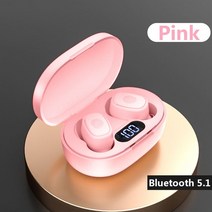 Pro6 TWS E7S 무선 헤드폰 블루투스 이어폰 Xiaomi Redmi 용 마이크 스포츠 소음 차단 미니 이어 버드가있는 PRO4 헤드셋, [03] E7S-Pink