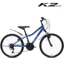K2BIKE 주니어 MTB자전거 메커드22GS 22인치 21단 조립별도, 메커드GS(레이브) 22형 민트 미조립