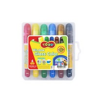 동아 토루 글라스칼라 6색 유리거울창문 크레파스 추천, 동아 토루 글라스칼라 6색 유리/